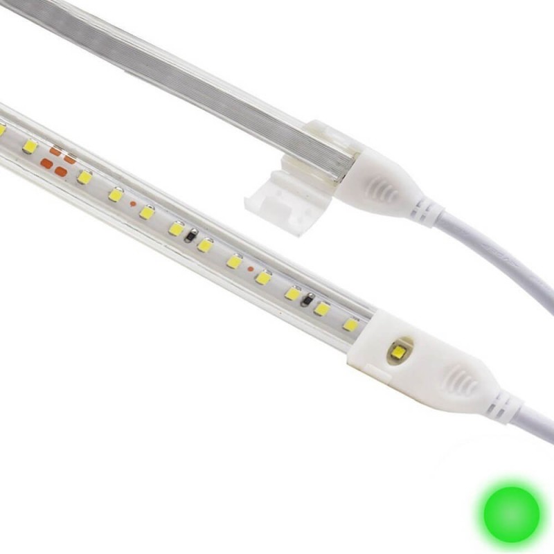 Tira LED 10W Regulable 220V AC SMD 2835 120 LED/m Blanco Cálido IP65 - 10mm