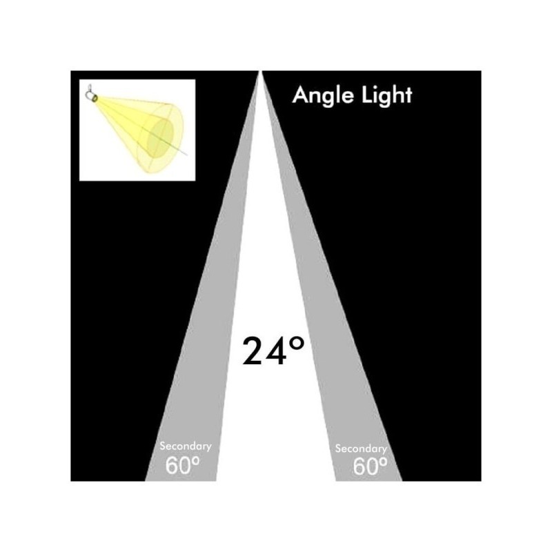 Downlight LED Encastrable 25W - 24º - CCT - Couleur sélectionnable