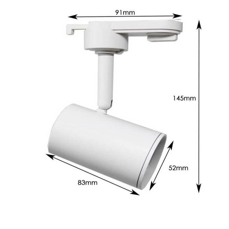 Spot rail blanc - culot GU10