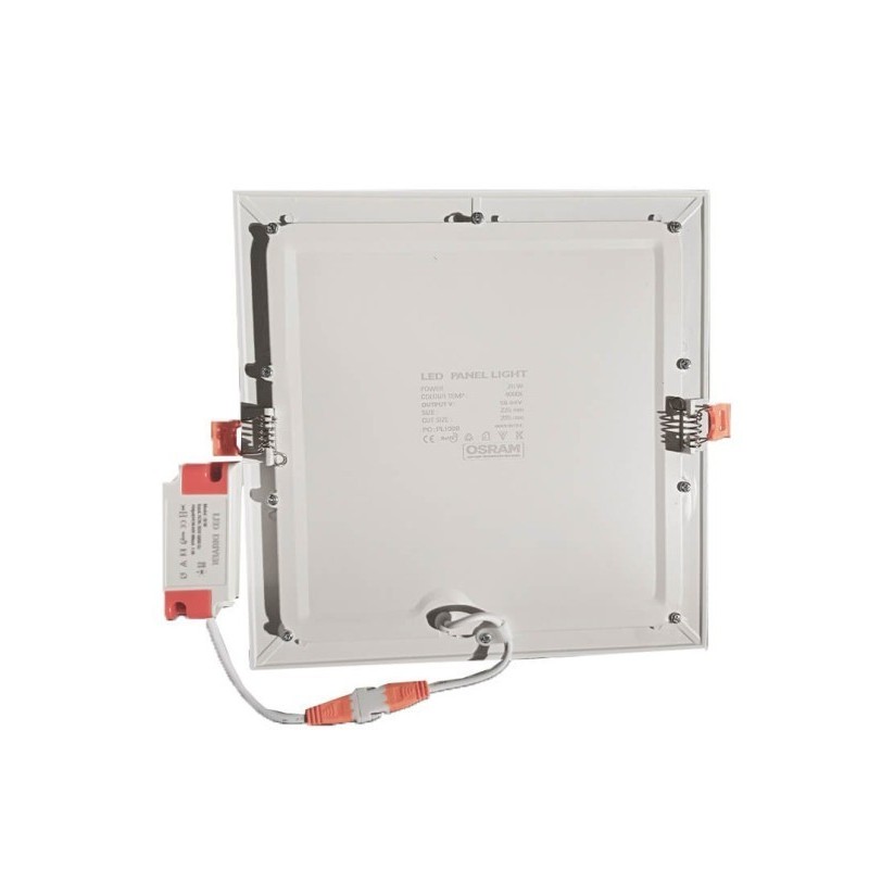 Placa Slim LED Cuadrada 20W OSRAM Chip