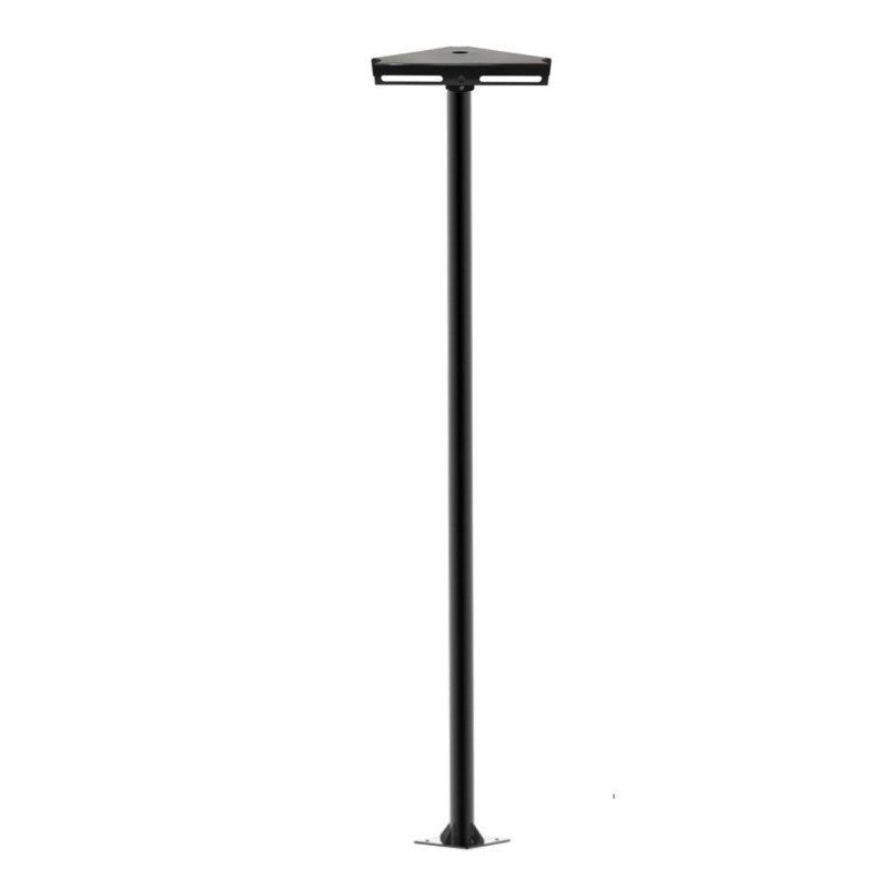 Platine pour 1, 2 ou 3 projecteurs pour poteau d'éclairage public