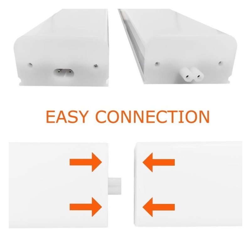 Regleta LED Integrado 40W - OSRAM CHIP - Lineal Continuo