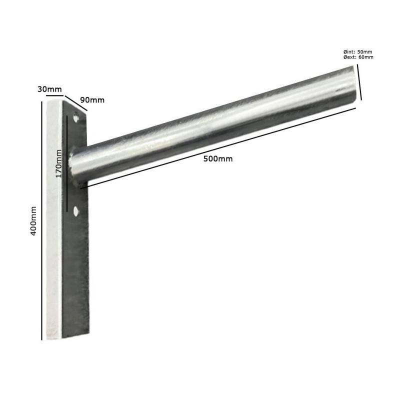 SOPORTE PARA FAROL 50CM 2048