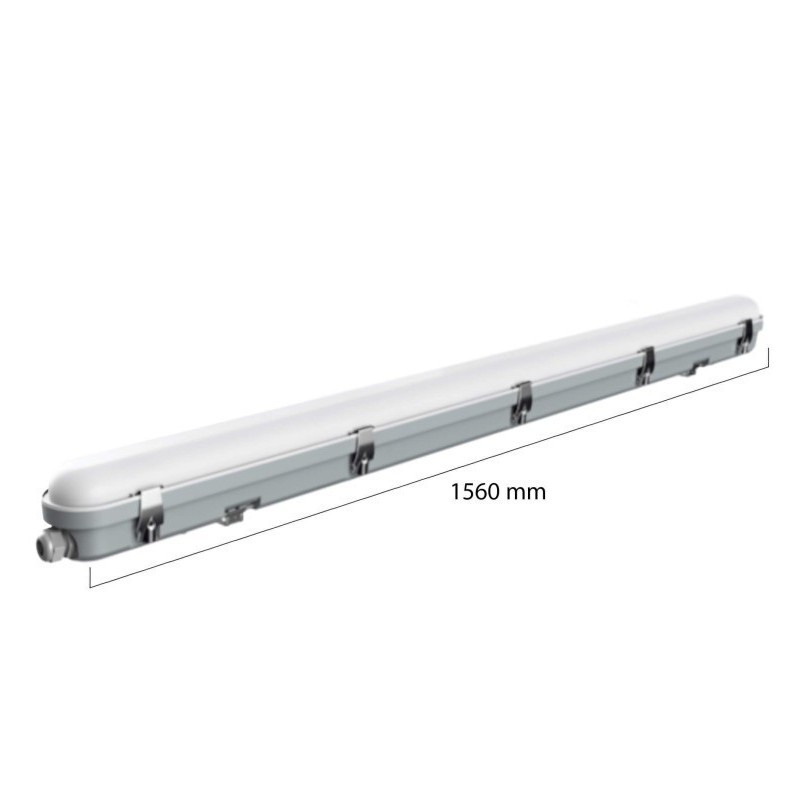 Pantalla Estanca LED 60W-35W - TRIDONIC DRIVER - CCT - 150CM