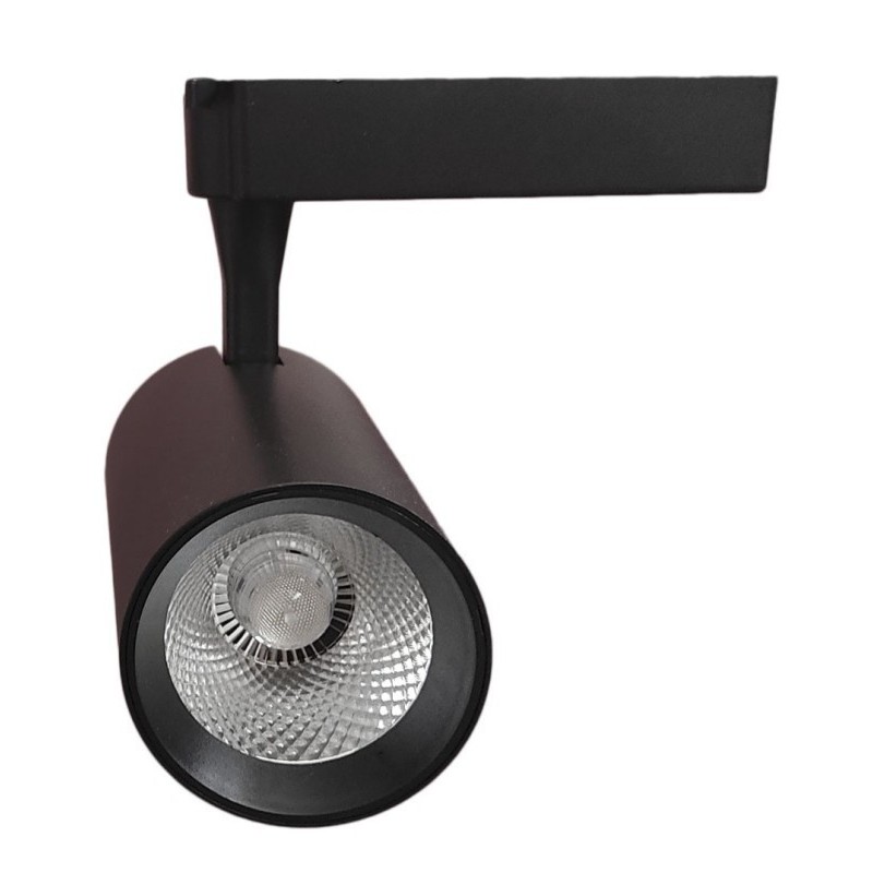 Focus LED 30W Parma Black single-phase lane - CCT - CRI + 92 - 48º