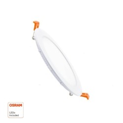 Placa Slim LED Circular 10W - CCT - OSRAM CHIP DURIS E 2835