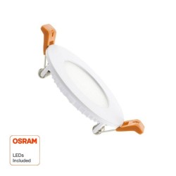 Placa Slim LED Circular 6W - CCT - OSRAM CHIP DURIS E2835