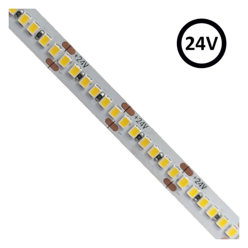 Tira LED 24V | 238xLED/M | 5m | SMD2835 |14000Lm | 20W/M | IP20