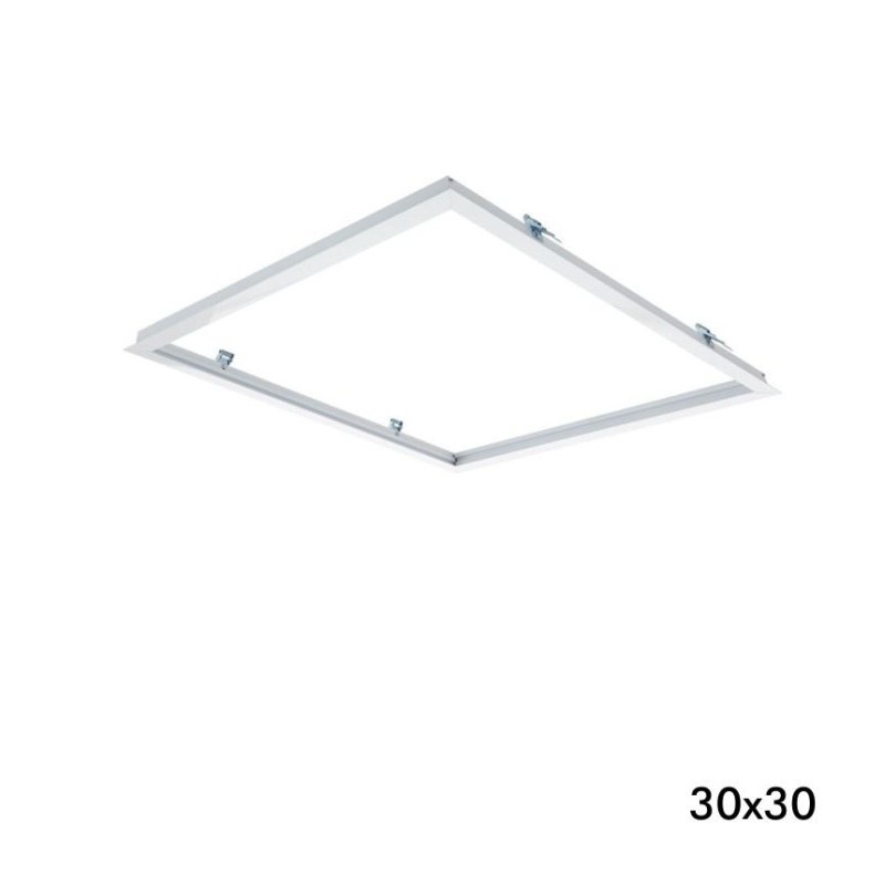 Marco Para Empotrar Panel LED De 30x30 Cm