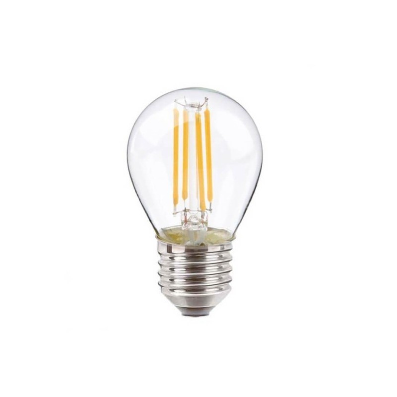 4W E27 G45 Filament LED Light Bulb - Dimable