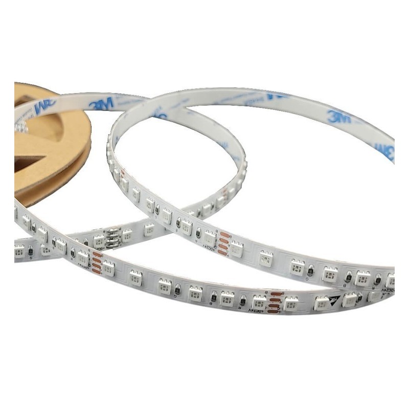 24V RGB led strip | 120xLED / M | 5m | SMD3535 | 560lm | 15w / m | Ip20