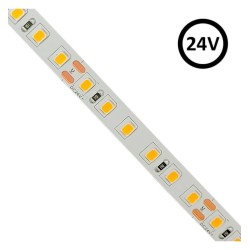 Tira LED 24V | 120xLED/M | 5m | SMD2835 | 1680Lm | 12W/M | IP20