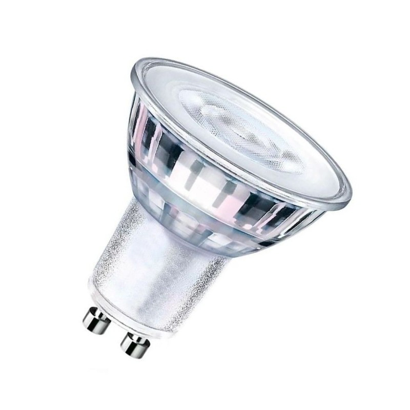 Dicroica LED GU10 8W ALTA LUMINOSIDAD - Cristal - 24º - NO FLICK - DIMABLE - CRI 98