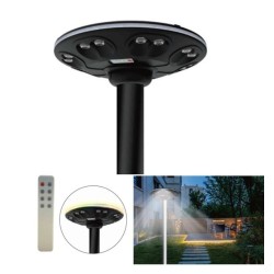 Farola Solar LED - GARDEN - ABS- 4000K+ Mando de Control