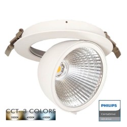 30W Philips Downlight - Certadrive - Addressable Circular