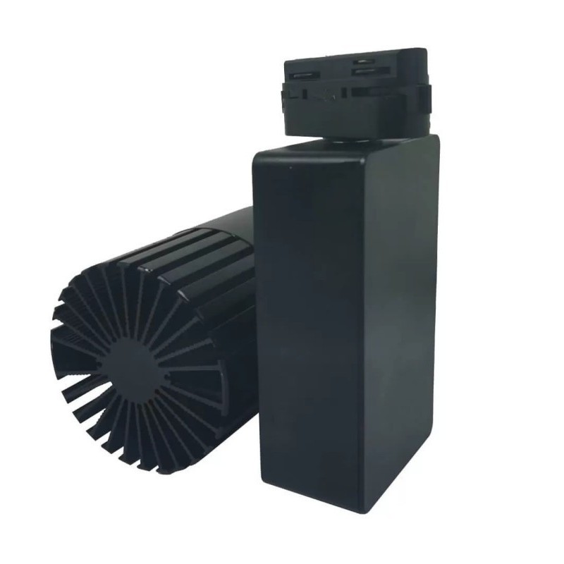 Comprar Foco LED 40W GRAZ BRIDGELUX Chip Negro para Carril Trifasico 100º