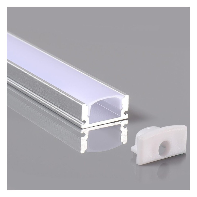 Buy Profile 2 meters aluminum - U - for LED