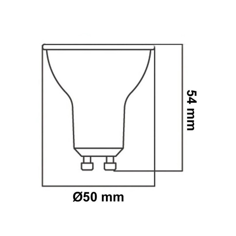 Comprar Dichroic LED 6W SAMSUNG GU10 GLASS