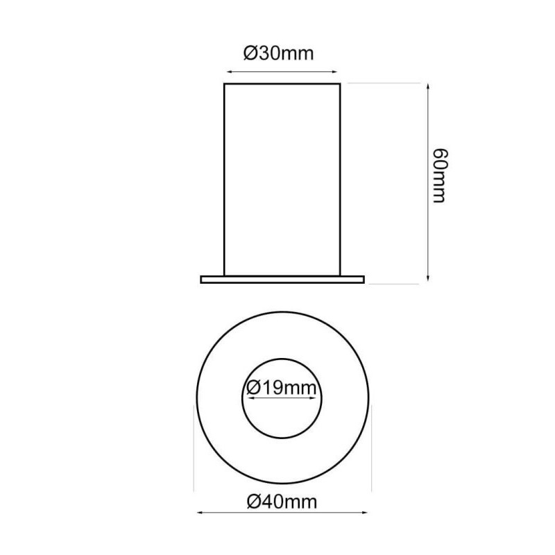Comprar Chip Bridgelux LED 5W Recessed - 40° - UGR11