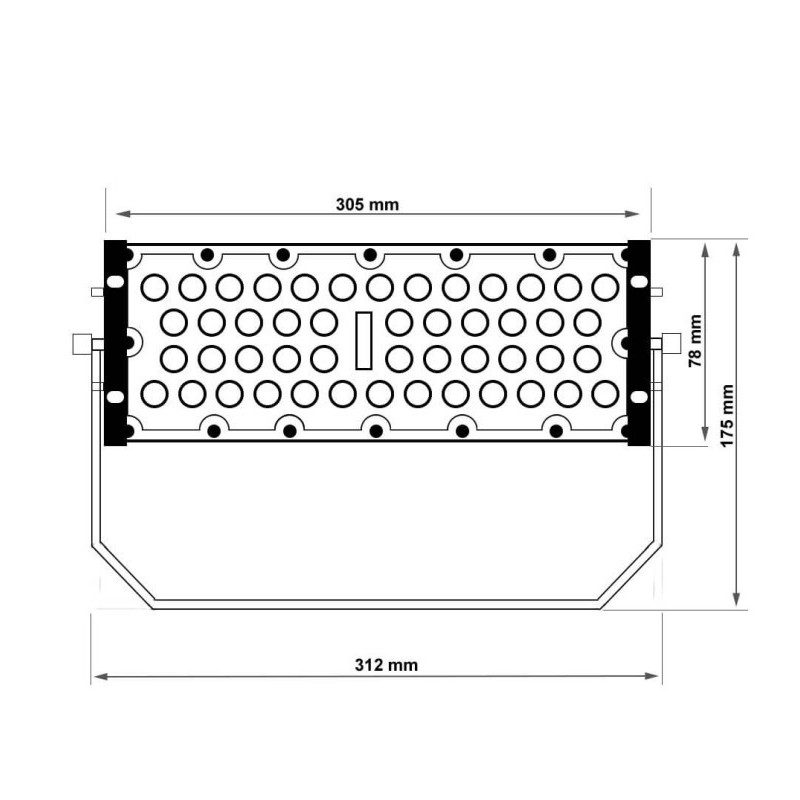 Comprar Proyector LED 50W DOB MAGNUM OSRAM Chip SMD3030-3D 180Lm/W 60º