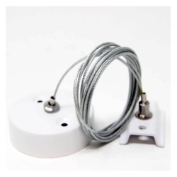 Compre o kit pendente para foco de trilho LED monofásico