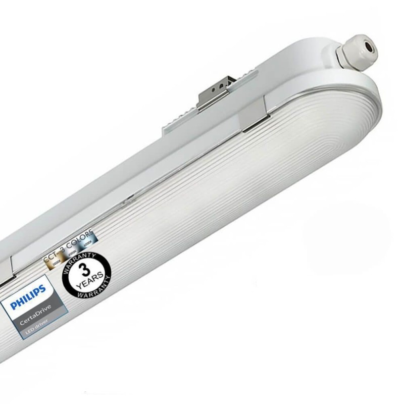 Comprar Regua Estanca LED 120cm Driver Philips COREPLUS 40W - CCT