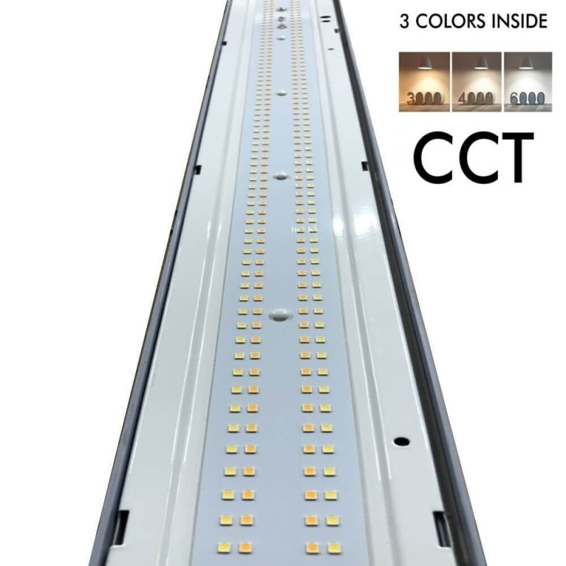 Plafoniera LED Stagna 40W Philips Driver COREPLUS - CCT - 120cm