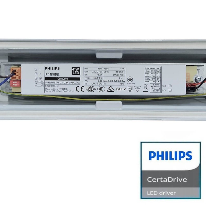 Comprar Regleta Estanca LED 120cm Philips Driver COREPLUS 40W - CCT