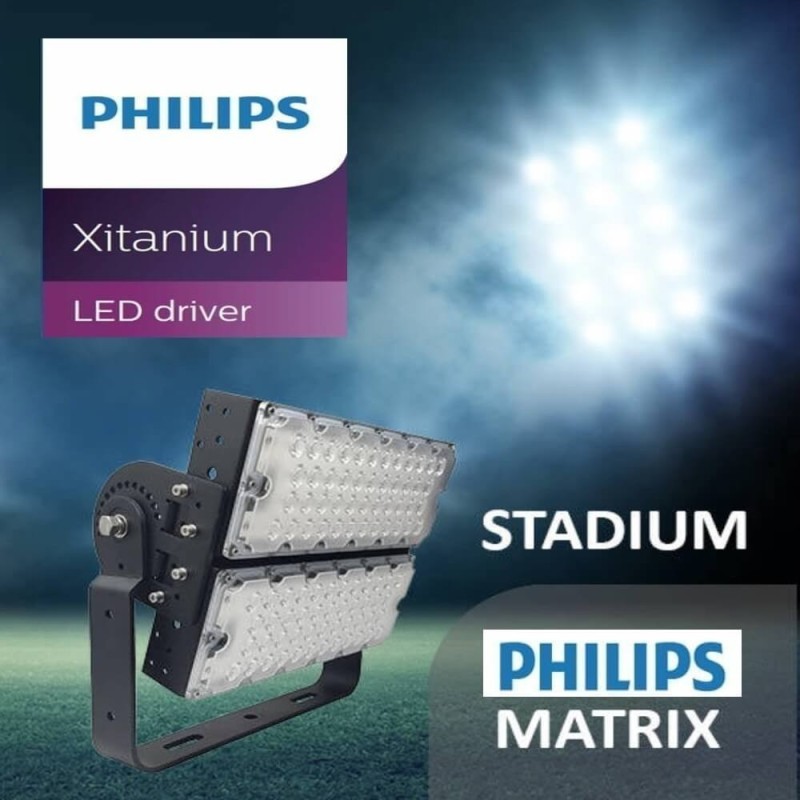 Buy 240W Stadium LED Floodlights Philips Driver - 20º Projector MATRIX