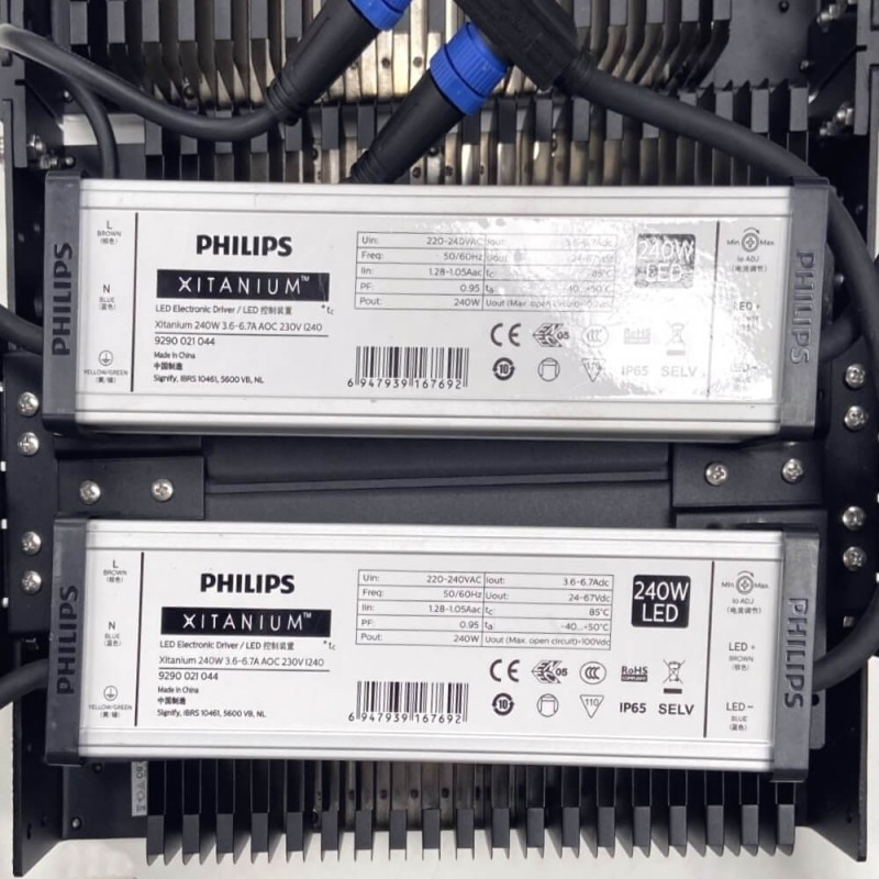 Comprar Focos LED Estadio 1000W Philips Driver - Proyector MATRIX 20º