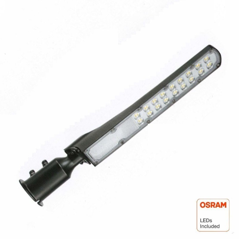 ▷ Lampadaire LED noir 100W AREA FLEX Orientable OSRAM Chip - Extérieur IP65