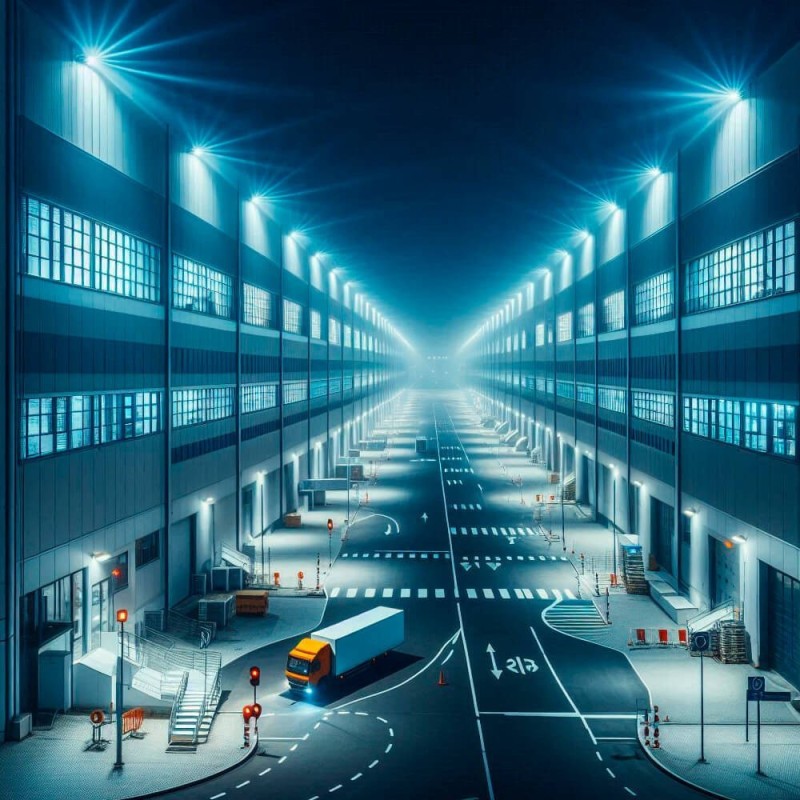 ▷ Farola Led 50W Negra AREA FLEX Orientable OSRAM Chip - Exterior IP65