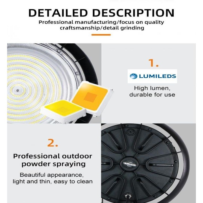 ▷ Campana LED UFO TITAN 200W NEW TITAN 3CCT | Illuminazione industriale