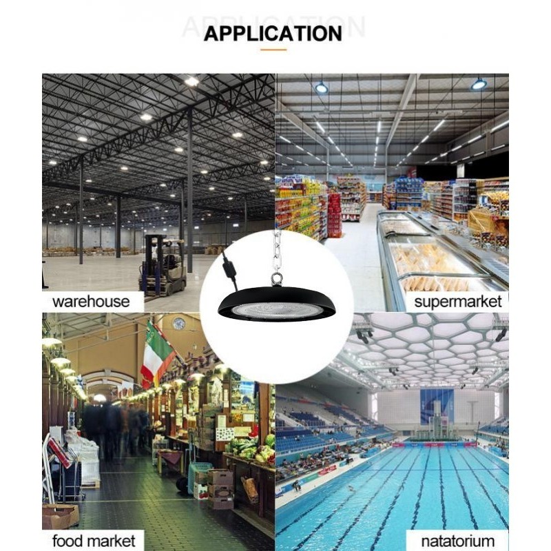 ▷ Campânula LED UFO TITAN 200W NEW TITAN 3CCT | Iluminação Industrial