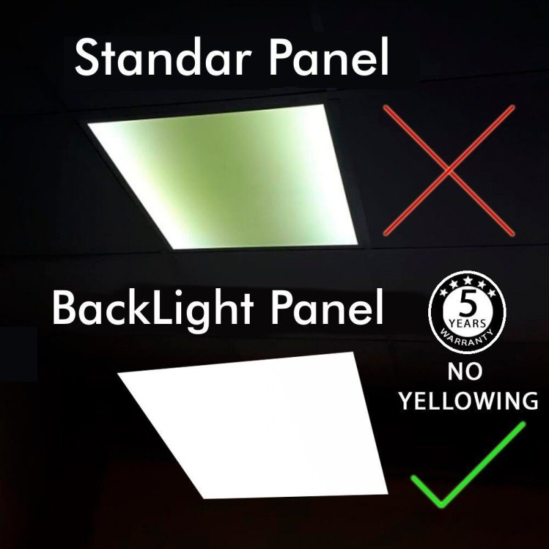 ▷ Pack 10 Paneles LED 60x60 40W Techos Desmontables| Driver Philips