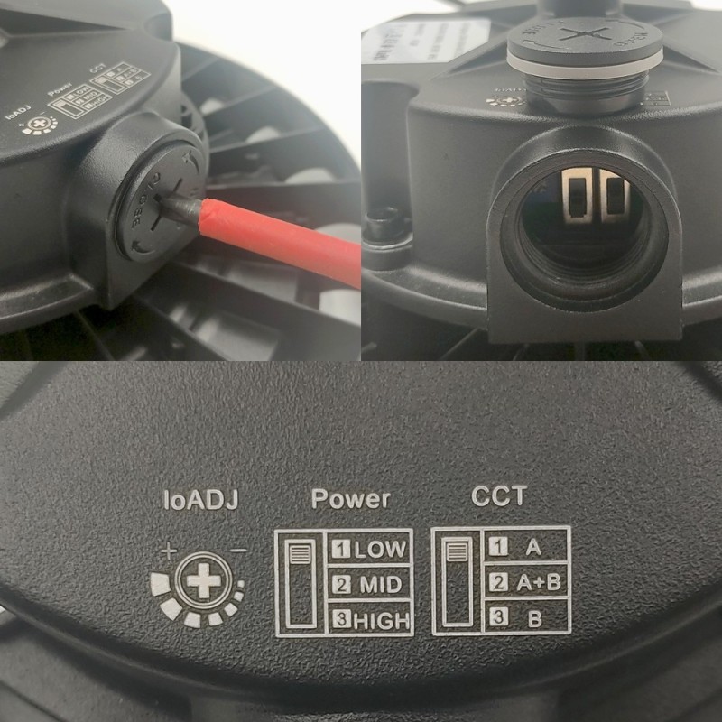 ▷ Campana Industrial LED UFO GERMANY | Alta Eficiência & Regulagem 1-10V