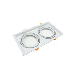 Acheter Cadre AR111 cadre double blanc