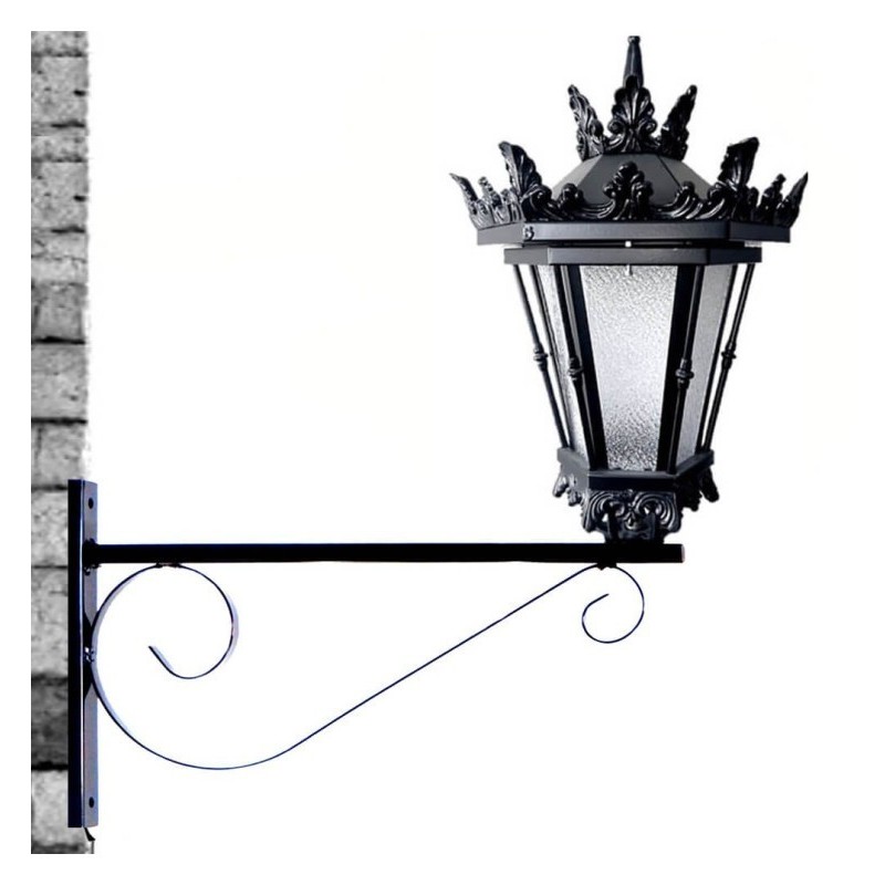 Brazo 60cm para farola villa de forja