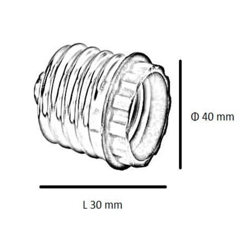 Comprar Socket Adapter IP20 E27-E40