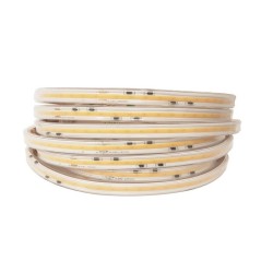 FITA LED 220V COB 15W/M CORTADA A CADA 12CM IP65 50 METROS