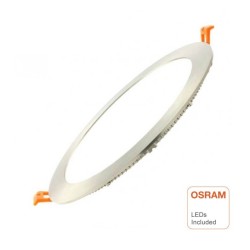 ▷ Buy Slim LED Circular 20W Stainless Steel - CCT - Osram Chip Duris E 2835