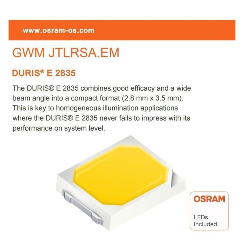 Buy LED ceilings circular surface 30W - Osram Chip Duris E 2835
