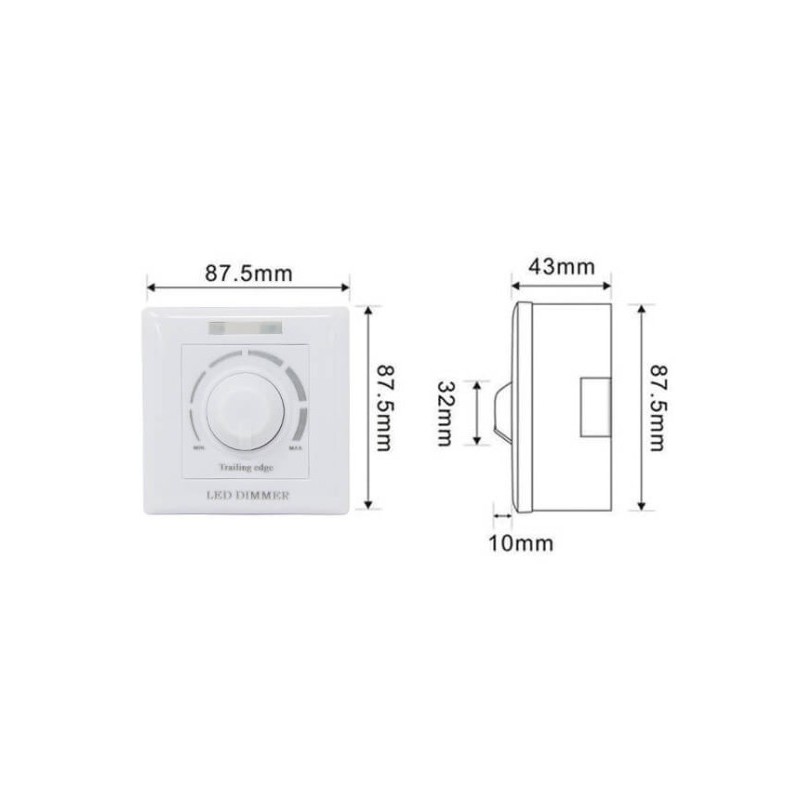 Buy Triac regulator 200W Dimmer AC 220V with IR control