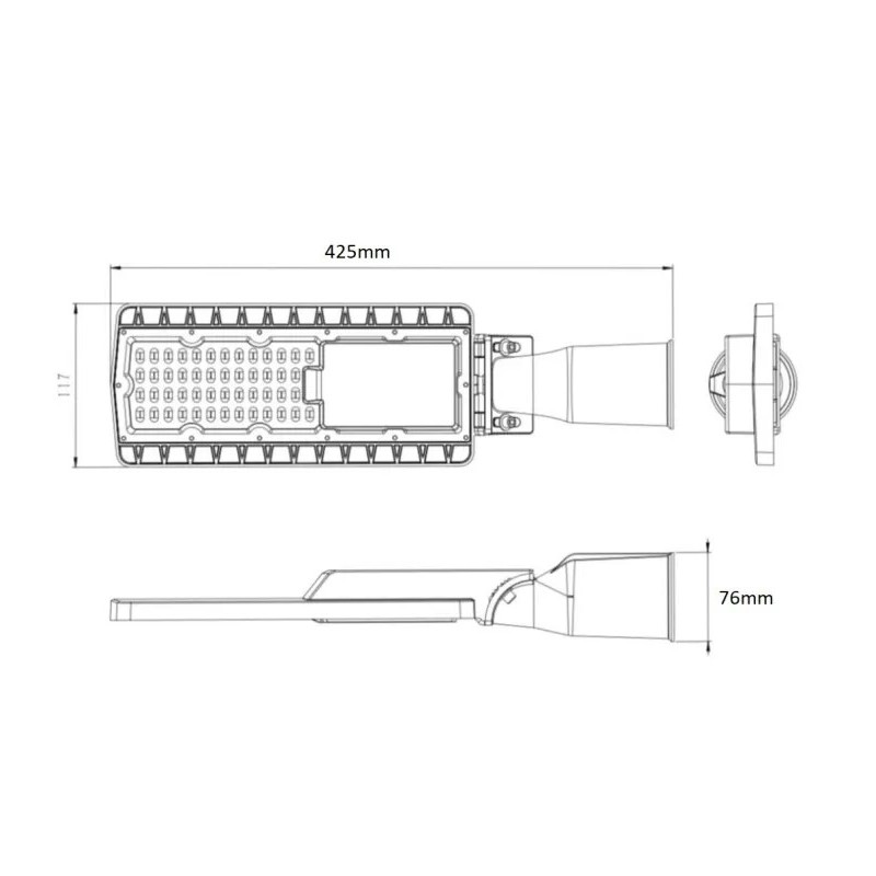 buy LED LED 40W Halley Bridgelux Chip 140lm / W