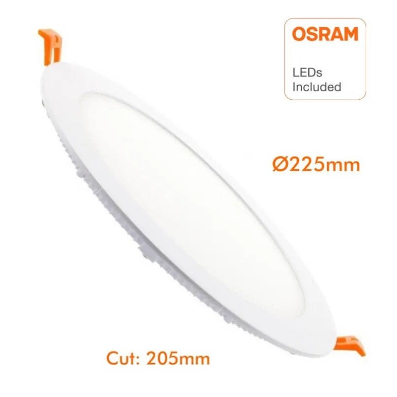 Comprar Placa Slim LED Circular 18W - Iluminación Empotrable Techo