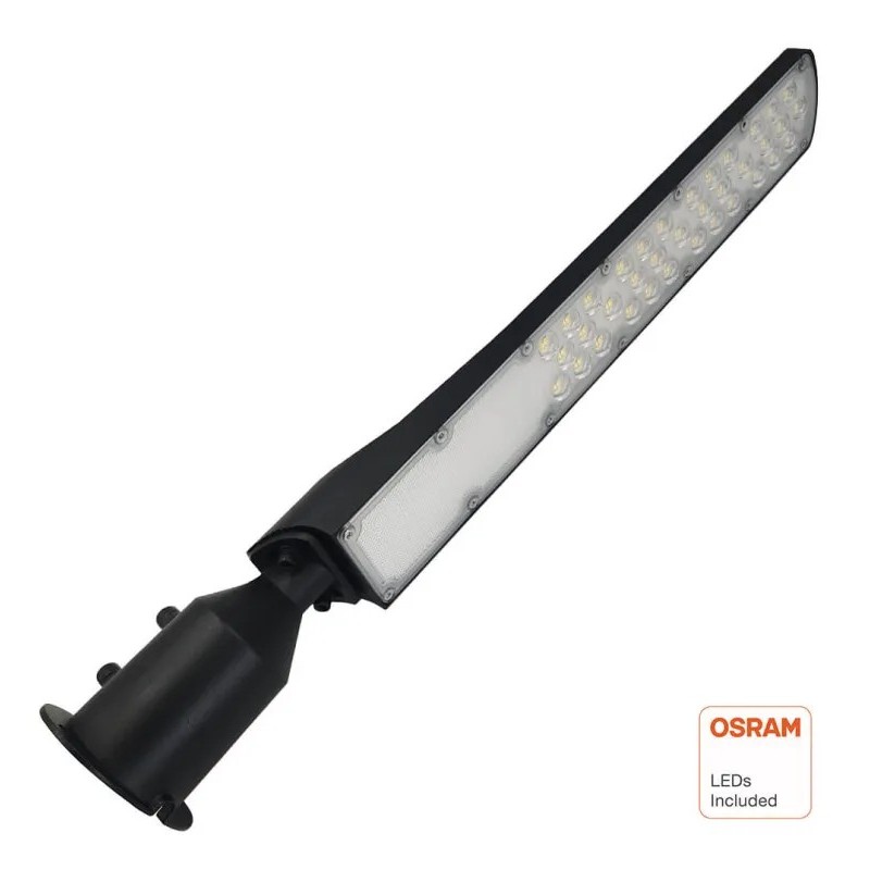▷ Farola Led 100W Negra AREA FLEX Orientable OSRAM Chip - Exterior IP65