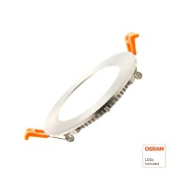SLIM LED Circular 6W Stainless Steel - CCT - Osram Chip Duris E 2835