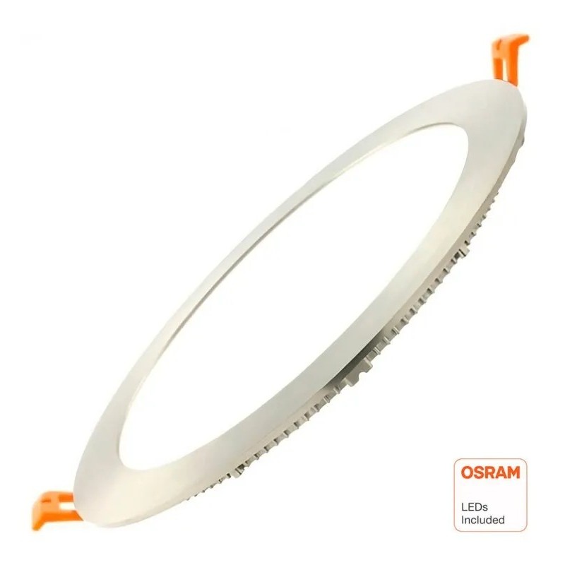 24W circular SLIM LED plate stainless steel - CCT - Osram Chip Duris E 2835