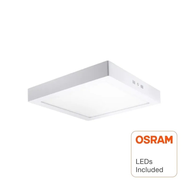 Comprar Plafón LED Superficie Cuadrado 20W Osram - Lámpara de Techo