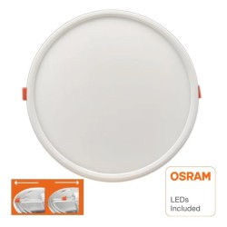 Buy Slim LED Plate Circular Downlight 20W Adjustable - Osram Chip Duris E 2835